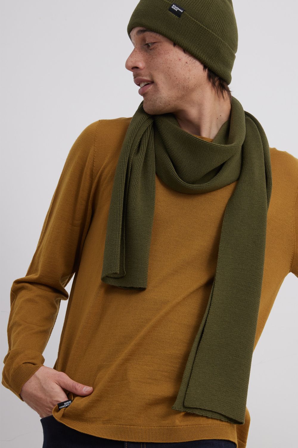 Standard Issue Merino Rib Scarf