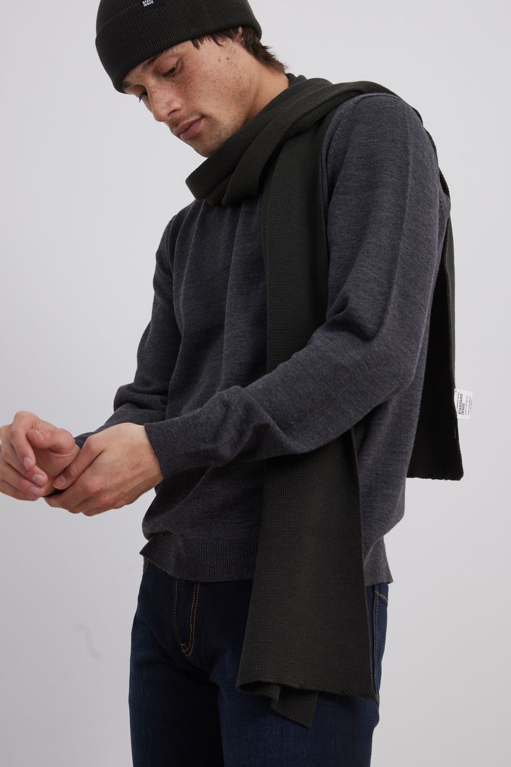 Standard Issue Merino Rib Scarf